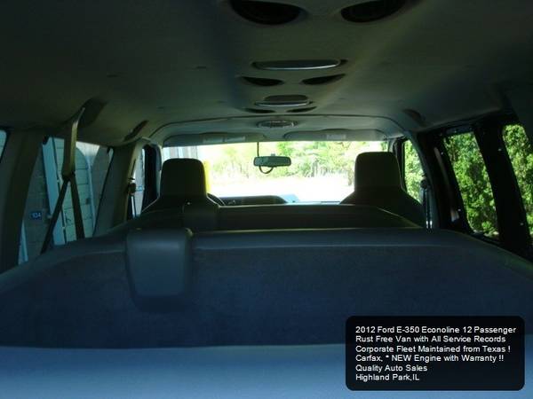 2012 Ford Econoline E-350 XL Super Duty 12 Passenger or Cargo Van for sale in Highland Park, IL – photo 10