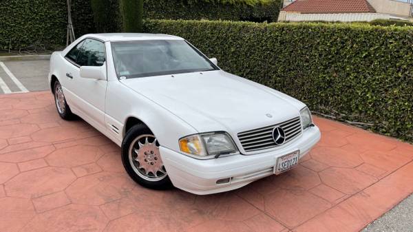 1996 Mercedes-Benz SL Class Convertible White - - by for sale in Buena Park, CA – photo 2