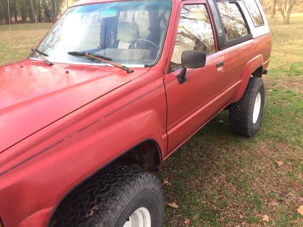 1985 Toyota 4Runner 4WD - cars & trucks - by owner - vehicle... for sale in Siloam Springs, AR – photo 4