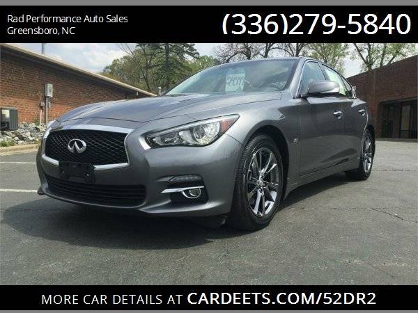 2017 INFINITI Q50 PREMIUM AWD - - by dealer - vehicle for sale in Greensboro, NC – photo 3