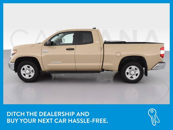 2020 Toyota Tundra Double Cab SR5 Pickup 4D 6 1/2 ft pickup Beige for sale in Champaign, IL – photo 4