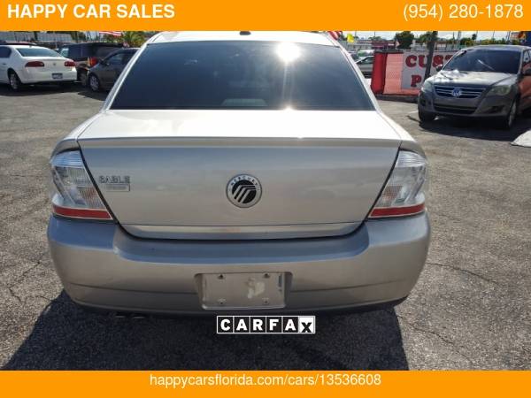 2008 Mercury Sable 4dr Sdn Premier FWD - cars & trucks - by dealer -... for sale in Fort Lauderdale, FL – photo 4