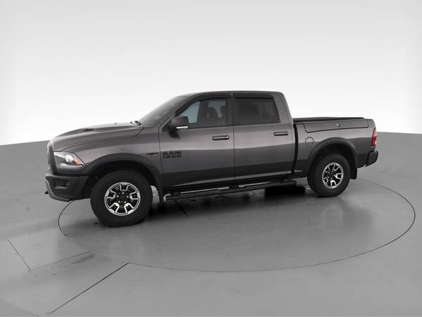 2016 Ram 1500 Crew Cab Rebel Pickup 4D 5 1/2 ft pickup Gray -... for sale in Myrtle Beach, SC – photo 4