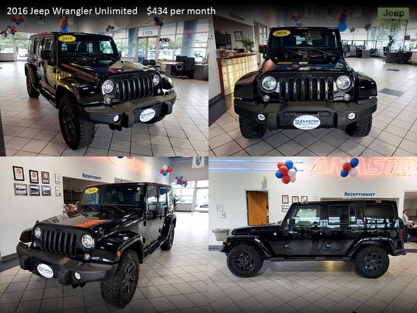 2017 Jeep Wrangler Unlimited FOR ONLY 462/mo! - - by for sale in Kenosha, WI – photo 19