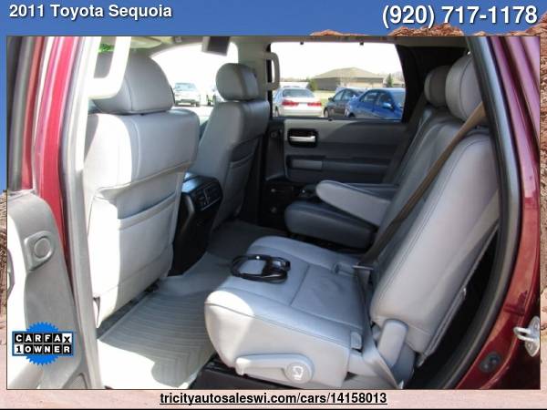 2011 TOYOTA SEQUOIA LIMITED 4X4 4DR SUV (5 7L V8 FFV) Family owned for sale in MENASHA, WI – photo 19