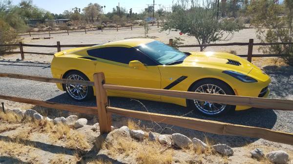 2016 Corvette Yellow Auto 9000miles for sale in Borrego Springs, CA – photo 3