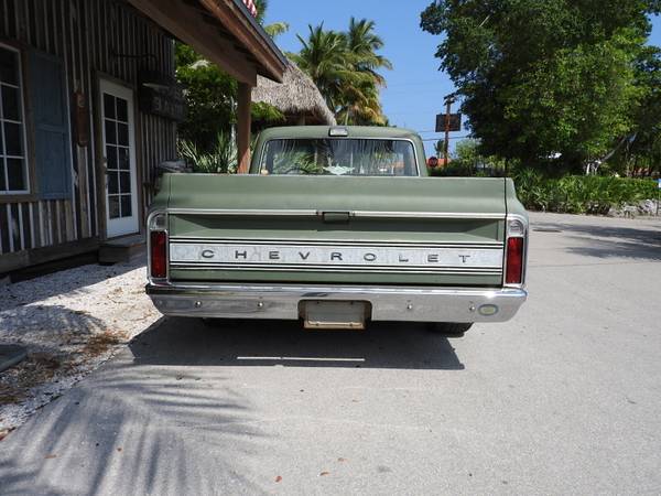 1971 Chevy Cheyenne C10 reg cab short bed pickup for sale in Key Largo, FL – photo 8