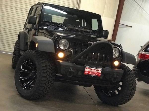 2014 Jeep Wrangler Unlimited IN HOUSE FINANCE - FREE SHIPPING - cars... for sale in DAWSONVILLE, SC – photo 3