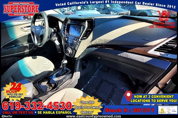 2018 HYUNDAI SANTA FE SE SUV-EZ FINANCING-LOW DOWN! - cars & trucks... for sale in El Cajon, CA – photo 5
