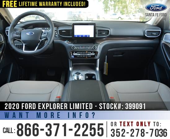 *** 2020 Ford Explorer Limited *** SAVE Over $4,000 off MSRP! for sale in Alachua, FL – photo 15