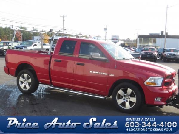 2012 RAM Ram Pickup 1500 ST 4x4 4dr Quad Cab 6.3 ft. SB Pickup Fully... for sale in Concord, NH – photo 4