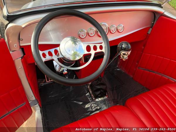 1932 Ford Roadster Hot Rod, less than 2,000 miles since build! Head tu for sale in Naples, FL – photo 13