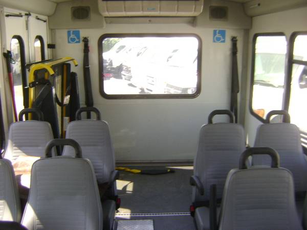 2013 Ford E450 Shuttle Bus Handicap Wheelchair Lift Van Cargo RV for sale in Corona, CA – photo 8