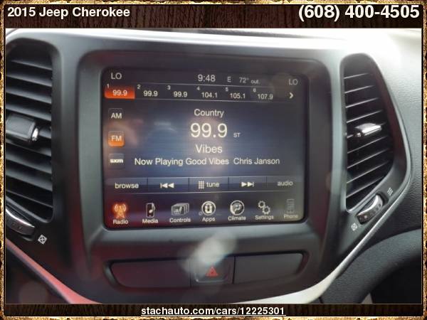 2015 Jeep Cherokee 4WD 4dr Limited with Composite/Galvanized Steel... for sale in Janesville, WI – photo 6