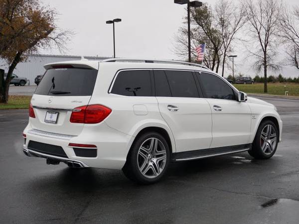 2014 Mercedes-Benz GL-Class GL 63 AMG suv White - cars & trucks - by... for sale in Augusta, KS – photo 4