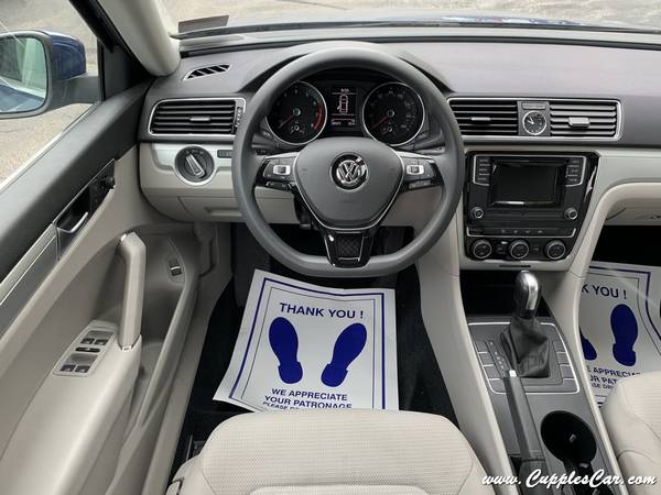 2016 VW Passat 1.8T S Automatic Sedan Reef Blue 20K Miles $14995 for sale in Belmont, VT – photo 14