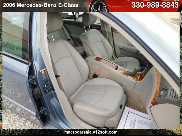 2006 Mercedes-Benz E-Class E 350 4dr Sedan with - cars & trucks - by... for sale in Akron, OH – photo 21