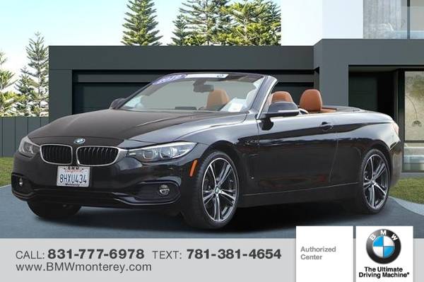 2019 BMW 4 Series 430i Convertible - - by dealer for sale in Seaside, CA – photo 2
