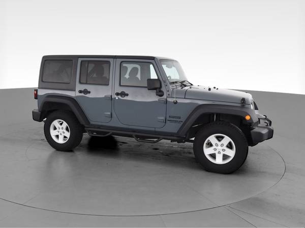 2015 Jeep Wrangler Unlimited Sport S SUV 4D suv Gray - FINANCE... for sale in New Haven, CT – photo 14