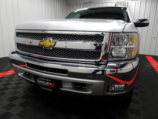 2012 Chevy Chevrolet Silverado 1500 Extended Cab LT pickup Silver -... for sale in Branson West, MO – photo 9