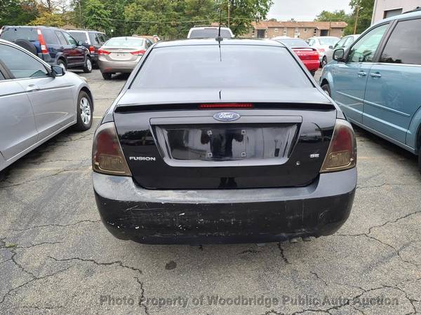 2008 *Ford* *Fusion* *4dr Sedan I4 SE FWD* Black - cars & trucks -... for sale in Woodbridge, District Of Columbia – photo 5