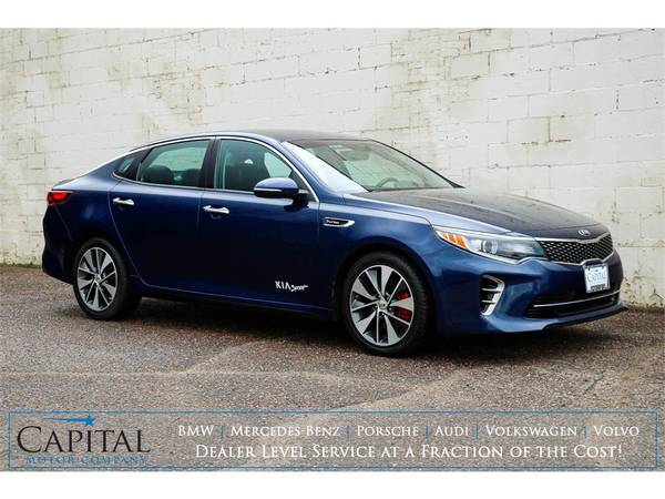 2016 Kia Optima SX with Nav, Backup Cam, Heated Seats! LOW MILES! for sale in Eau Claire, WI