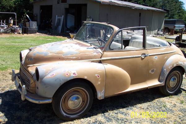 1960 Morris Minor convertible for sale in lebanon, OR – photo 7