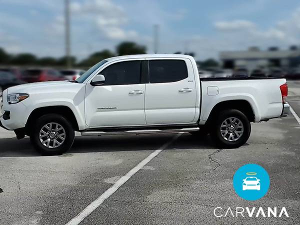 2017 Toyota Tacoma Double Cab SR5 Pickup 4D 5 ft pickup White - -... for sale in NEW YORK, NY – photo 4