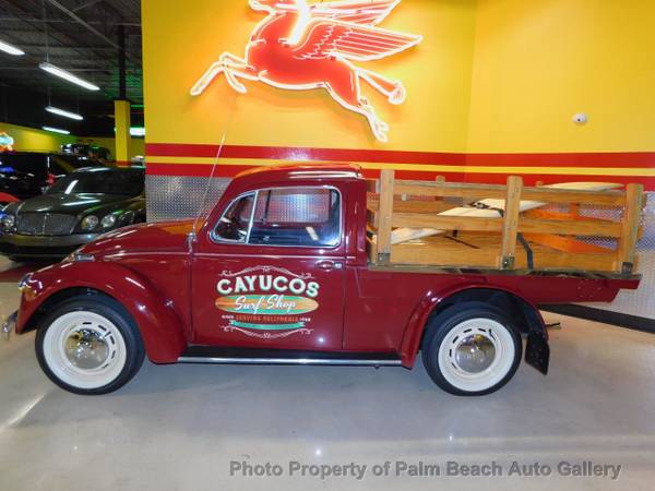 1967 *Volkswagen* *Beetle* *Surf Truck* Burgundy - cars & trucks -... for sale in Boynton Beach , FL – photo 16