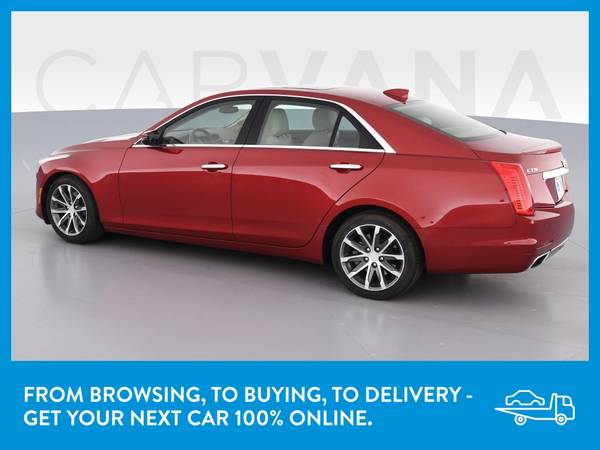 2016 Caddy Cadillac CTS 2 0 Luxury Collection Sedan 4D sedan Red for sale in Syracuse, NY – photo 5