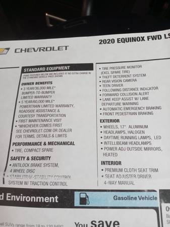 2020 Chevy Equinox for sale in Detroit, MI – photo 22