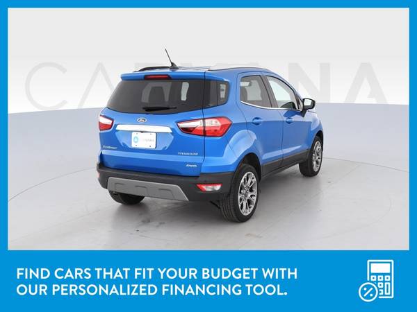 2018 Ford EcoSport Titanium Sport Utility 4D hatchback Blue for sale in San Francisco, CA – photo 8
