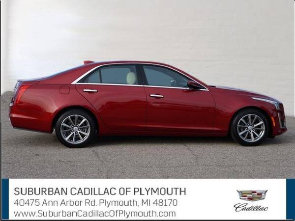 2018 Cadillac CTS sedan 2.0L Turbo Luxury - Cadillac Red - cars &... for sale in Plymouth, MI – photo 6
