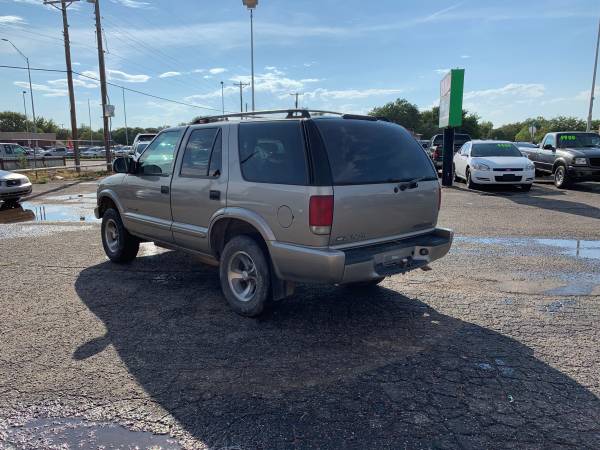 GOLD 2002 CHEVROLET BLAZER for $400 Down for sale in 79412, TX – photo 7