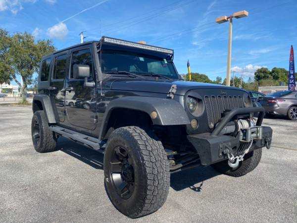 2010 Jeep Wrangler Unlimited 4WD 4dr Sport - cars & trucks - by... for sale in Bradenton, FL – photo 3