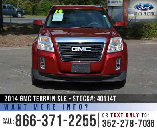 ‘14 GMC Terrain SLE *** Onstar, Touch Screen, Bluetooth *** - cars &... for sale in Alachua, FL – photo 2