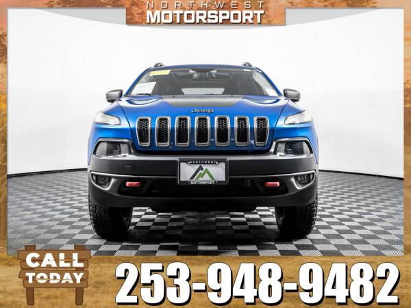*SPECIAL FINANCING* Lifted 2017 *Jeep Cherokee* Trailhawk 4x4 for sale in PUYALLUP, WA – photo 8