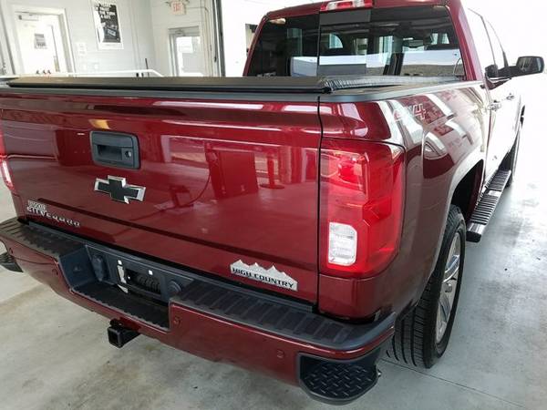 2017 Chevy Chevrolet Silverado 1500 High Country pickup Siren Red -... for sale in State College, PA – photo 14