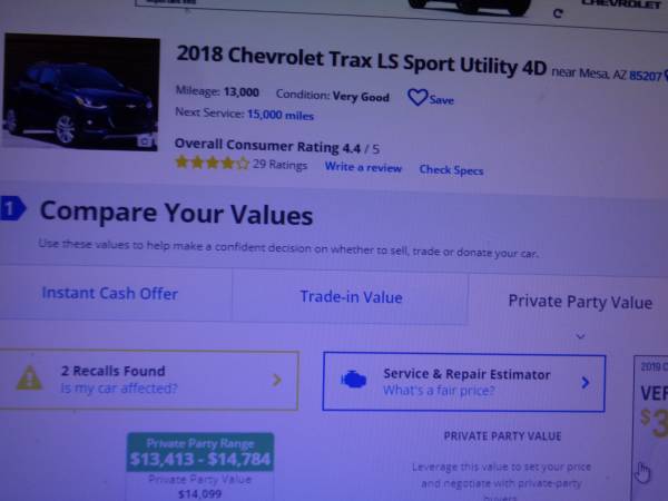 2018 Chevrolet Trax(13K MILES) for sale in Mesa, AZ – photo 17