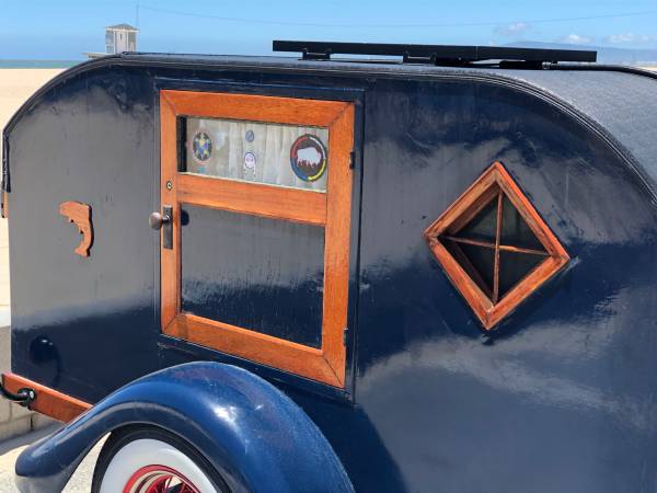 1935 Ford Tudor with matching Teardrop Trailer - cars & trucks - by... for sale in Seal Beach, CA – photo 3