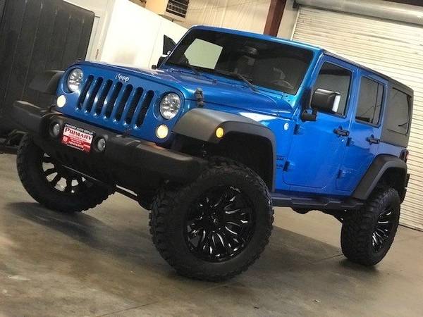 2015 Jeep Wrangler Unlimited IN HOUSE FINANCE - FREE SHIPPING - cars... for sale in DAWSONVILLE, SC – photo 4