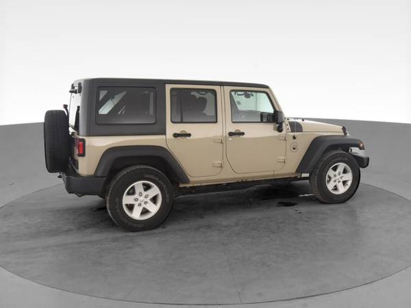2017 Jeep Wrangler Unlimited Sport S Sport Utility 4D suv Beige - -... for sale in Harker Heights, TX – photo 12