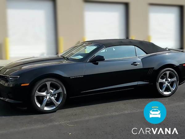 2014 Chevy Chevrolet Camaro LT Convertible 2D Convertible Black - -... for sale in Denver , CO – photo 4