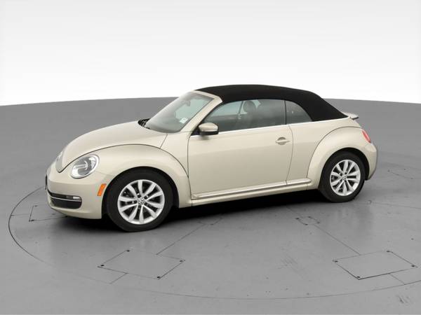 2014 VW Volkswagen Beetle TDI Convertible 2D Convertible Silver - -... for sale in Atlanta, GA – photo 4