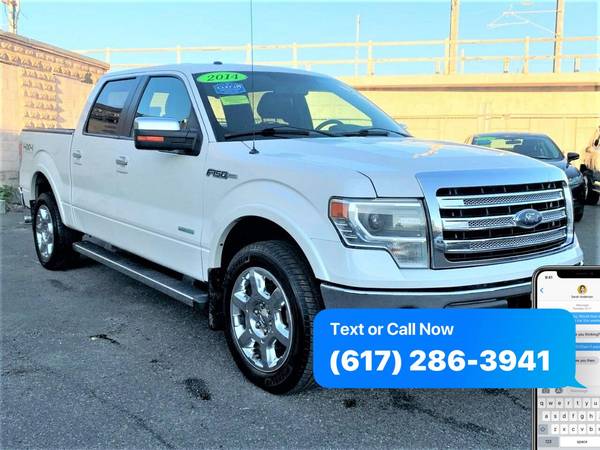 2014 Ford F-150 F150 F 150 Lariat 4x4 4dr SuperCrew Styleside 6 5 for sale in Somerville, MA – photo 4