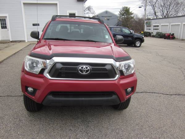 2013 Toyota Tacoma Double Cab SR5 4x4 V6 Auto 32K Red ONE OWNER for sale in East Derry, RI – photo 5