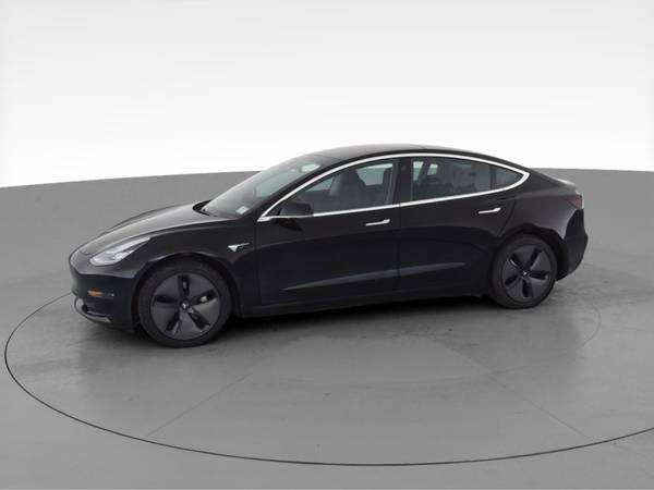 2019 Tesla Model 3 Mid Range Sedan 4D sedan Black - FINANCE ONLINE -... for sale in Cambridge, MA – photo 4
