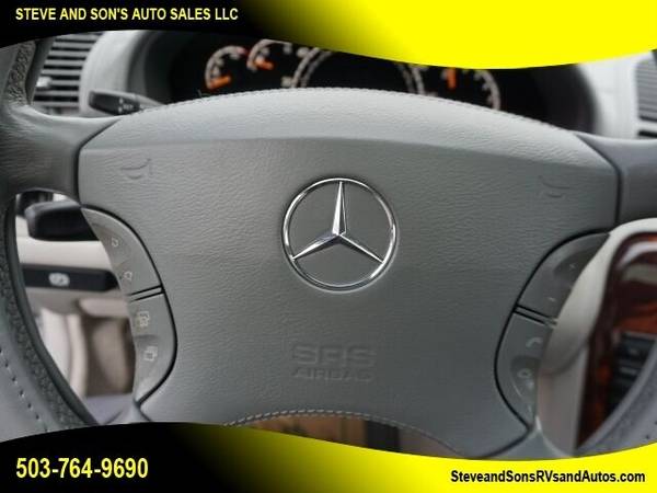 2003 Mercedes-Benz CL-Class CL 500 2dr Coupe - - by for sale in Happy valley, OR – photo 17
