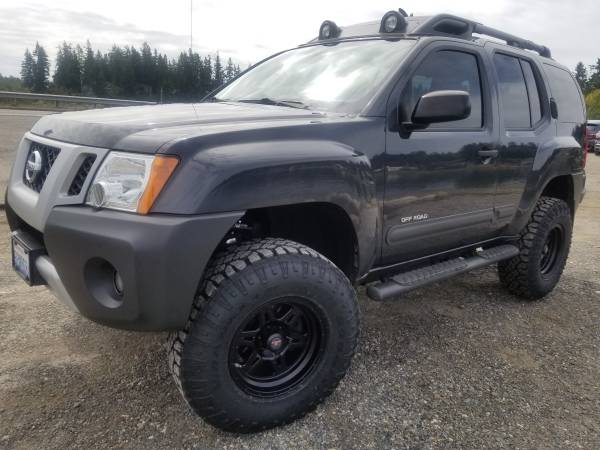 LIFTED 5" Xterra offroad 53k miles 6 speed manual locking 4WD SUV 2010 for sale in Federal Way, WA – photo 3