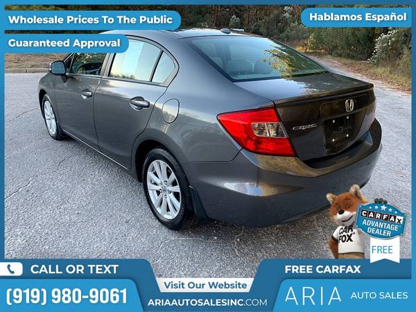 2012 Honda Civic EX-L - - by dealer - vehicle for sale in Raleigh, NC – photo 8